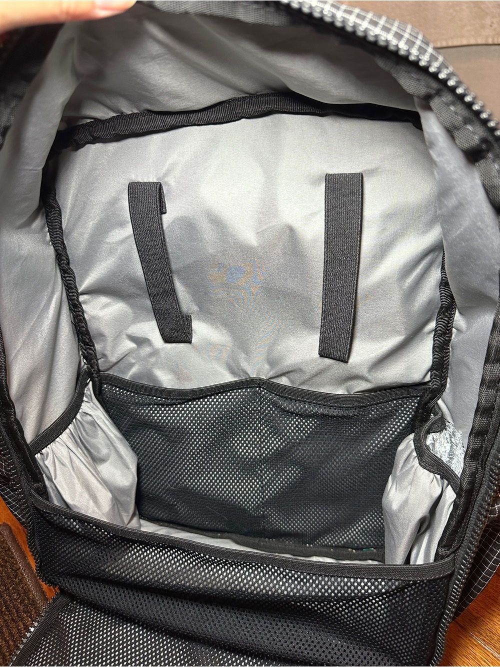Freshly Picked Black and White Jet Berlin Baby Backpack - Picture 10 of 14
